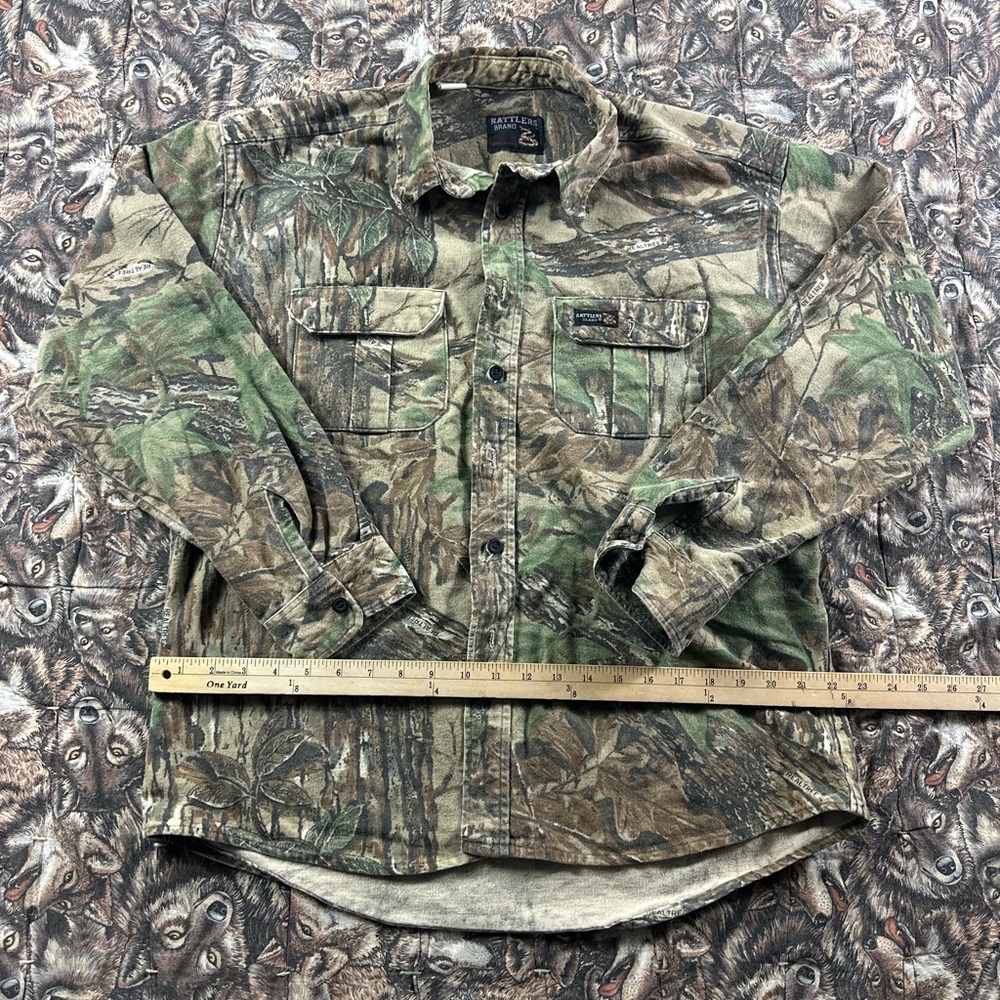 Mossy Oak Men's Woodland Camo Shirt Jacket